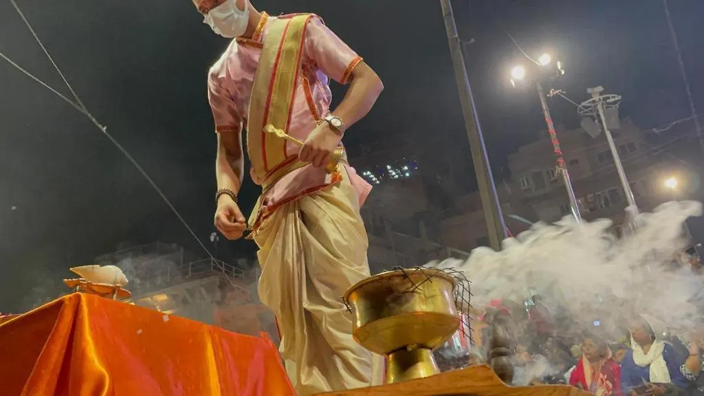 瓦拉纳西 Ora Boats-2 Hour Boat Tour With Ganga Aarti View酒店 0*,